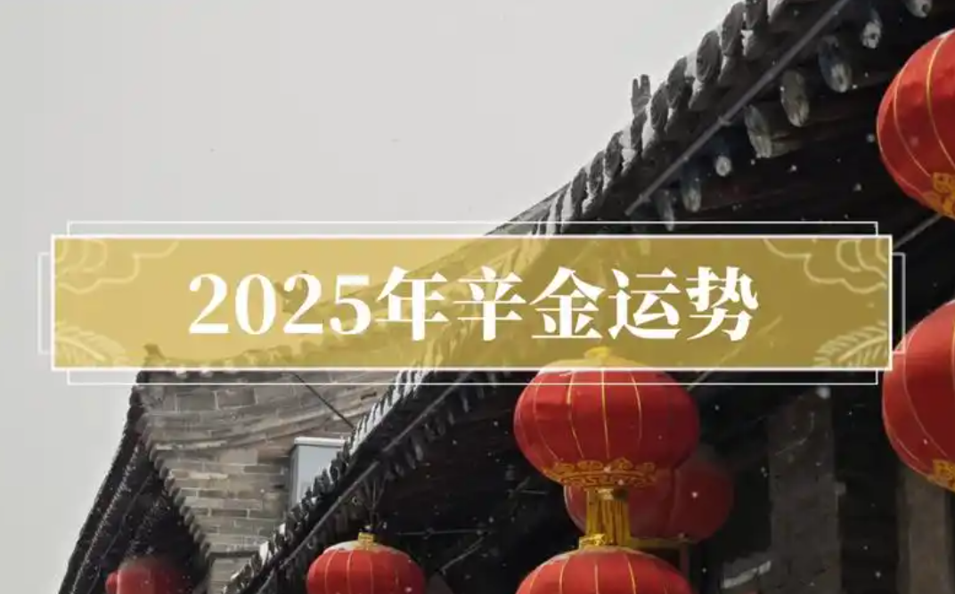 辛金人在2025年的运势怎么样？